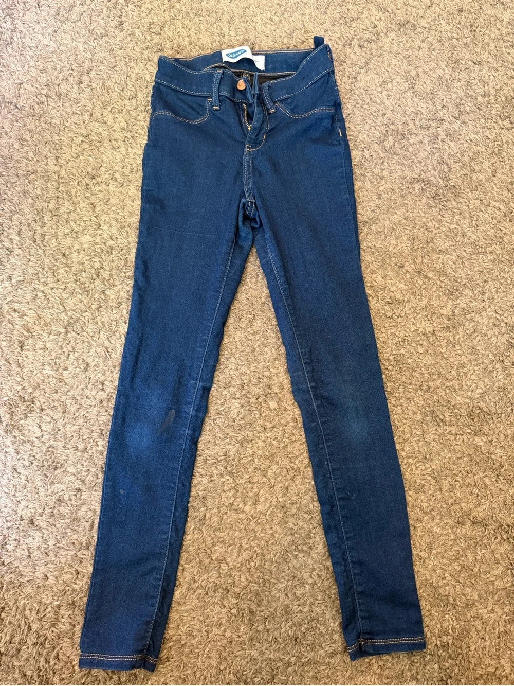 Old Navy Navy Blue Kids Skinny Jeans